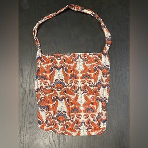 NWOT Free People Boho Resuable Floral Tote Bag Gauze